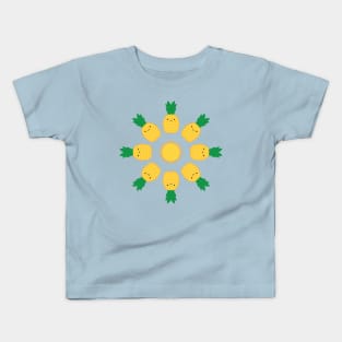 Kawaii Pineapples Kids T-Shirt